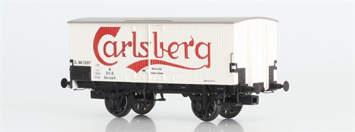 Dekas 872142 Lukket godsvogn. Carlsberg, ZA 99 518, 1954-61, H0 